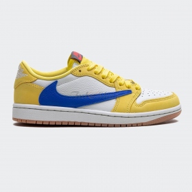 Air Jordan 1 Retro Low OG SP x Travis Scott Canary WMNS