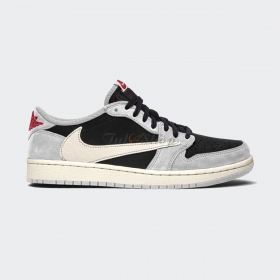 Air Jordan 1 Low Travis Scott Grey Black