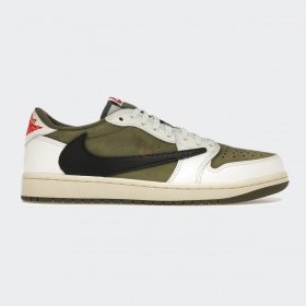 Air Jordan 1 Low Travis Scott Medium Olive