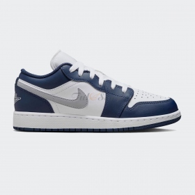 Air Jordan 1 Low White Midnight Navy