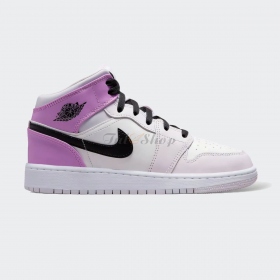 Air Jordan 1 Mid GS Barely Grape