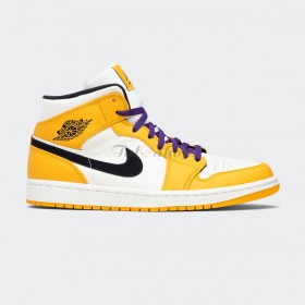 Air Jordan 1 Mid 'Lakers'
