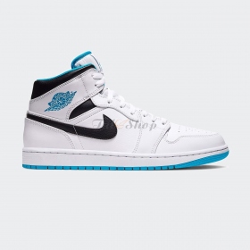 Air Jordan 1 Mid 'Laser Blue'