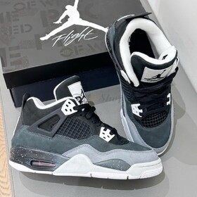Air Jordan 4 Retro Fear Black Grey
