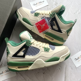 Air Jordan 4 White Green