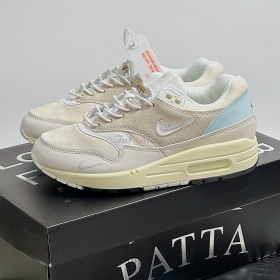 Air Max 1 Premium x Patta Cream Grey Suede