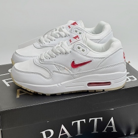 Air Max 1 Premium x Patta White Red