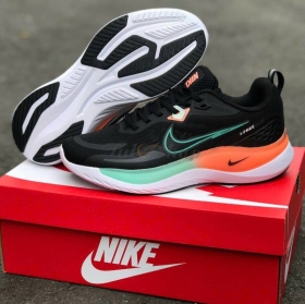 Air Zoom I-Free Run Black Green Orange