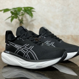 Asics Gel Nimbus 25 Black White