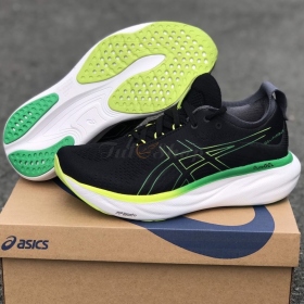 Asics Gel Nimbus 25 Black Lime Zest