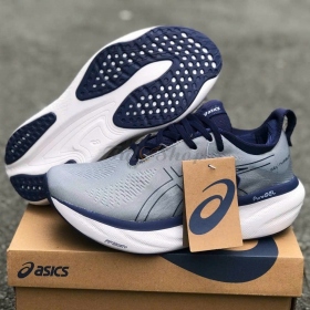 Asics Gel Nimbus 25 Sheet Rock/Indigo Blue