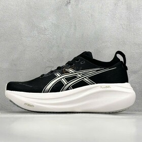 Asics Gel Nimbus 27 Black White