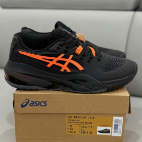 Asics Gel Resolution X Black/Shocking Orange