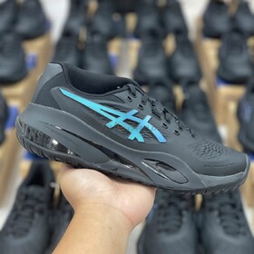 Asics Gel Resolution X Black/ Prism Blue Auth