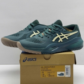 Asics Gel Resolution X Saxon Green/Birch