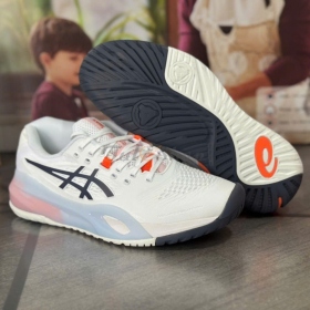 Asics Gel Resolution X White/Indigo Fog