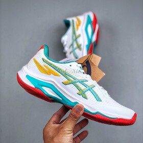 ASICS Netburner Ballistic FF 4 White/Sea Glass