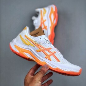 Asics Netburner Ballistic FF 4 White Vivid Coral