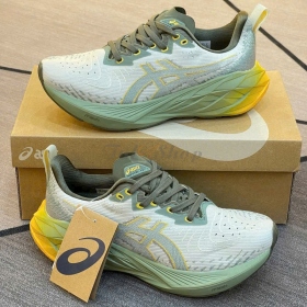 Asics Novablast 4 Green Olive Yellow