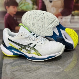 Asics Solution Speed FF 3 White Mako Blue