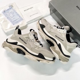 Balenciaga Triple S 'Beige' Cream Grey Black Nam Nữ
