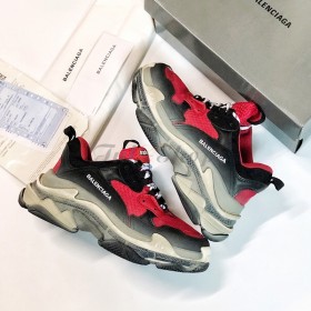 Balenciaga Triple S Red Black Nam Nữ