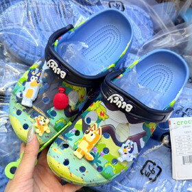Dép Crocs Classic Clog Toddler Bluey