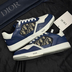 Dior B27 Low Oblique Galaxy Blue Cream