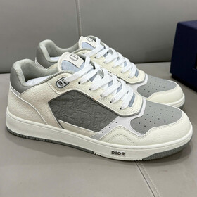 Dior B27 Low Oblique Galaxy Grey Beige