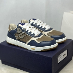 Dior B27 Low-Top Cream and White Smooth Calfskin