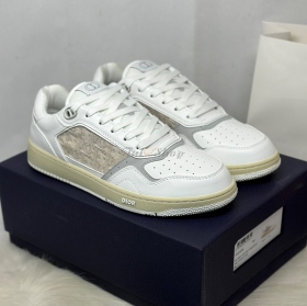Dior B27 Low-Top Smooth Off White Oblique Jacquard White