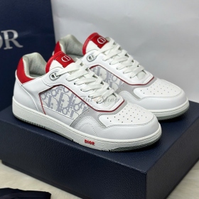 Dior B27 Low-Top Star White Red