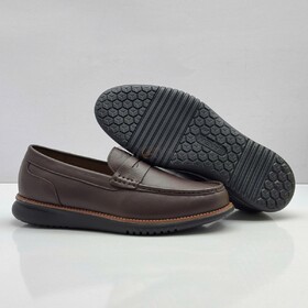 Giày Tây Lười Nam Lanew Da Màu Nâu