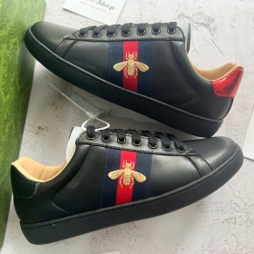 Gucci Ace Embroidered Black Bee