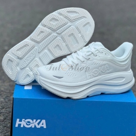 Hoka Bondi 9 All White