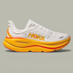 Hoka Bondi 9 White Yellow