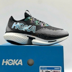 Hoka Cielo X1 Black White Hologram