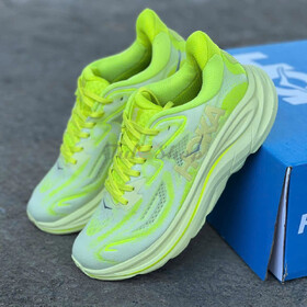 Hoka Clifton 10 Neon Citrus/ Sunlight