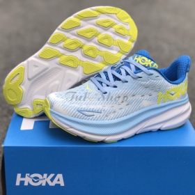 Hoka Clifton 9 Ice Water/ Evening Primrose