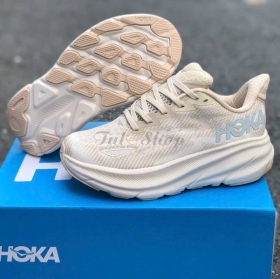 Hoka Clifton 9 Running Beige
