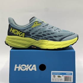 Hoka Speedgoat 5 Stone Blue Mint