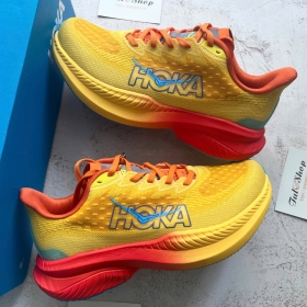 Hoka Mach 6 Wide Poppy Squash