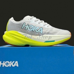 Hoka Mach x 2 Cloud White Yellow