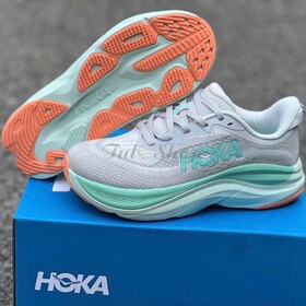 Hoka Skyflow Grey Mint