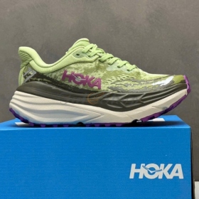 Hoka Stinson 7 Seed Green/Beet Root