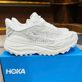 Hoka Stinson 7 Triple White