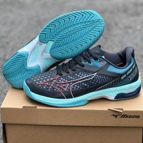 Mizuno Wave Exceed Tour 5 AC Black Red Turquoise