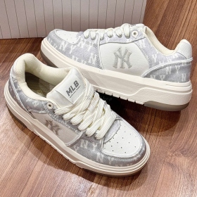 MLB Chunky Liner Denim Classic Mono NY Grey Jean