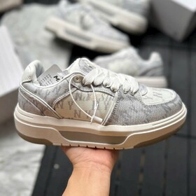 MLB Chunky Liner Denim Classic Monogram NY Yankees Grey