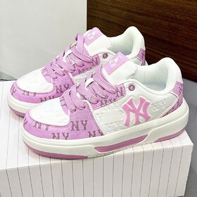 MLB Chunky Liner Denim NY Pink Purple